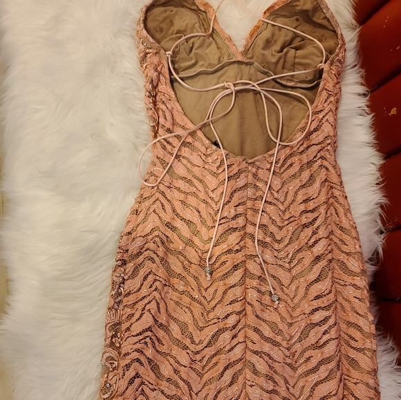 Baccio couture hand painted dress - Picture 5 of 7